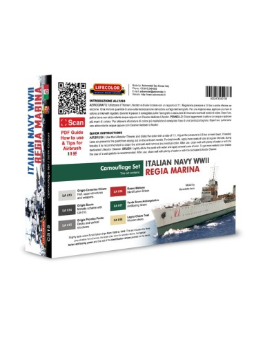 Italian Regia Marina WWII colors 
