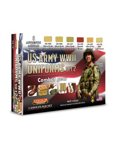 WWII US combat gear 