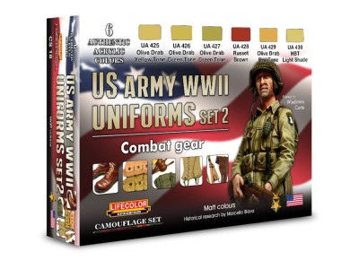 WWII US combat gear 