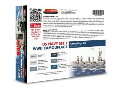 Camouflage Set US Navy WWII Set 1 