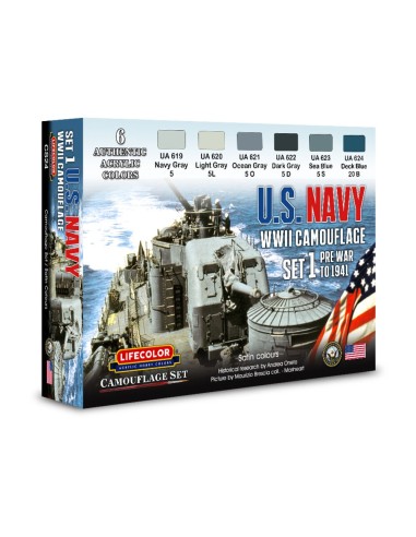 Camouflage Set US Navy WWII Set 1 