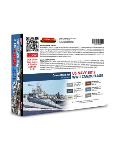 Camouflage Set US Navy WWII Set 2 