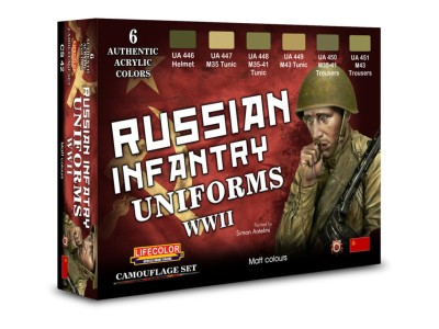 Russian Infantry Uniforms, WWII 