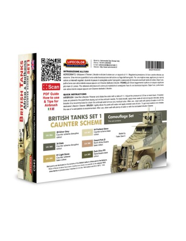 British Tanks WWII (Afrika & Balkan) 