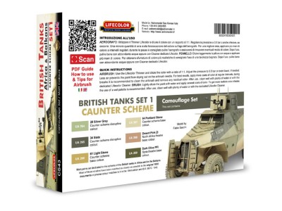 British Tanks WWII (Afrika & Balkan) 
