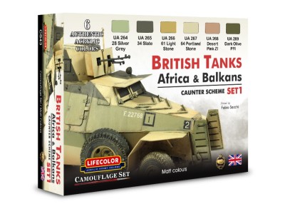 British Tanks WWII (Afrika & Balkan) 
