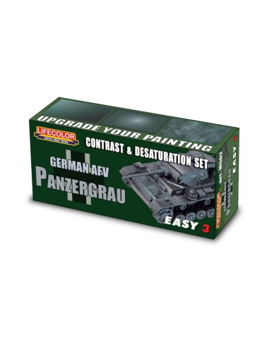 Germ.AFV Panzergrau Contr.&Desaturat.Set 