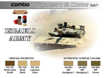 Pigment&Color Set Israeli Army 