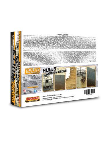 Liquid Pigments Hulls & Wooden Decks 