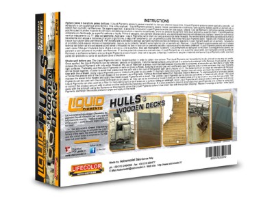 Liquid Pigments Hulls & Wooden Decks 