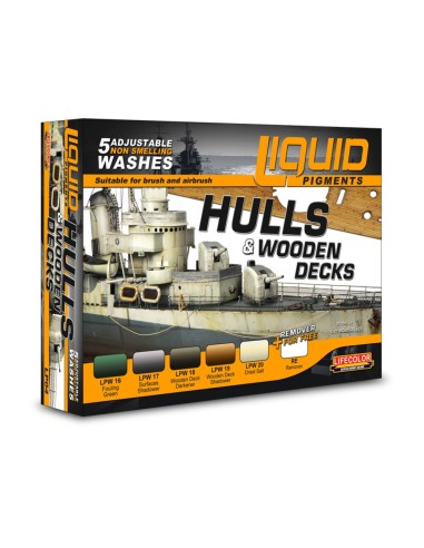 Liquid Pigments Hulls & Wooden Decks 