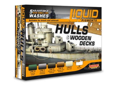 Liquid Pigments Hulls & Wooden Decks 