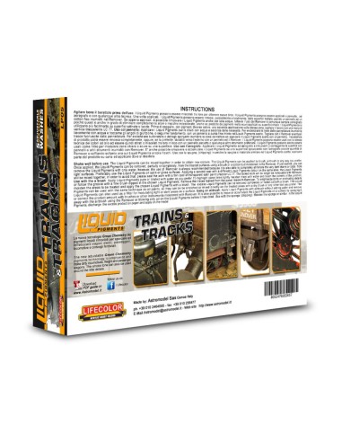 Liquid Pigments Trains & Tracks 