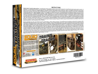 Liquid Pigments Trains & Tracks 