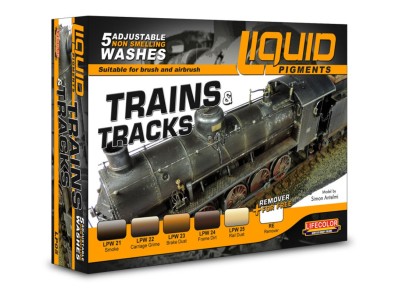 Liquid Pigments Trains & Tracks 