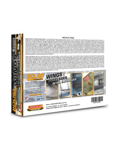Liquid Pigments Wings & Fuselages Detail Emphasizer 