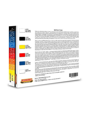 Essential Basic & Primary Colors Set 1 