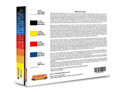 Essential Basic & Primary Colors Set 1 