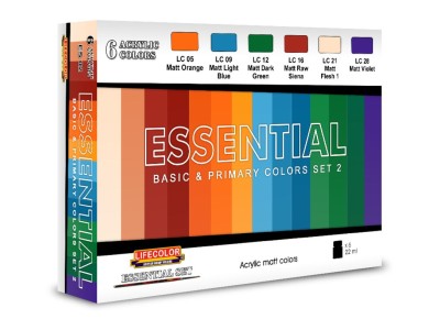 Essential Basic & Primary Colors Set 2 