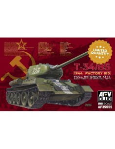 T-34/85 1944 Factory 183(LIMITED)w.trans transparent turret 