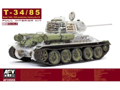 T-34/85 Factory 174 with trans. turret 