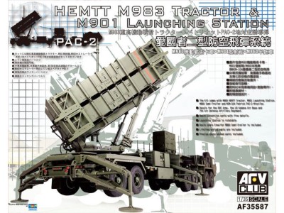 HEMIT M983 Tractor w/Patriot PAC-2 the plastic parts of injection f.Tram 