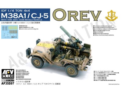 IDF 1/4 TON 4x4 M38A1/CJ05 An-ti Tank Missile Vehicle 
