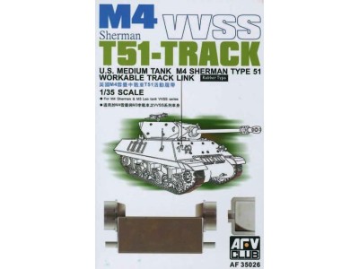 M4/M3 T51 SHERMAN TRACKS 