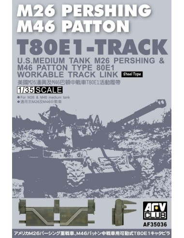 T-80E1 PERSHING TRACKS 