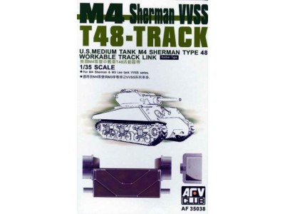 T-48 SHERMAN TRACKS (ARTICULATED) 