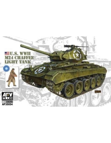 WWII M24 Chaffee Light Tank 