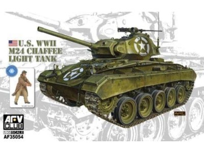 WWII M24 Chaffee Light Tank 