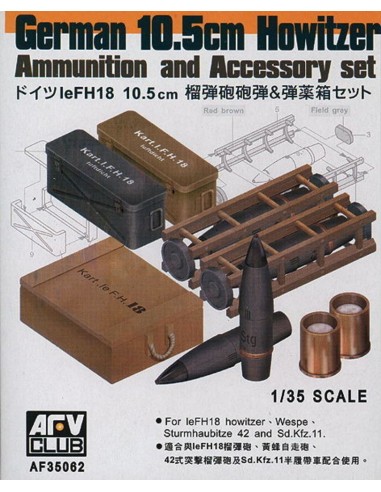 10,5 cm LeFH18 AMMO SET 