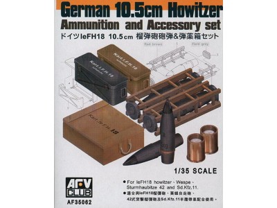 10,5 cm LeFH18 AMMO SET 