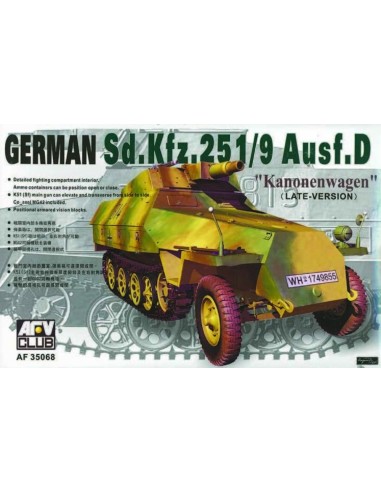 SDKFZ 251 D/9 75 mm 
