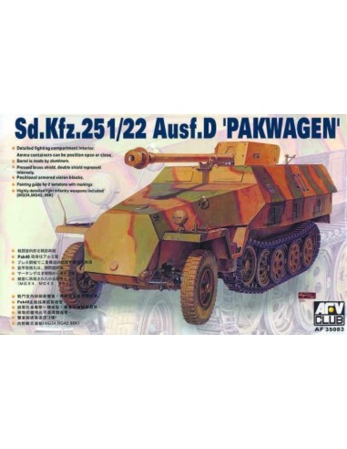SDKFZ 251/22 AUSF D PAK40 