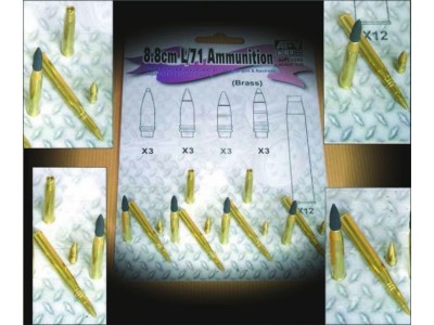 8,8 cm L/71 Ammunition for German 