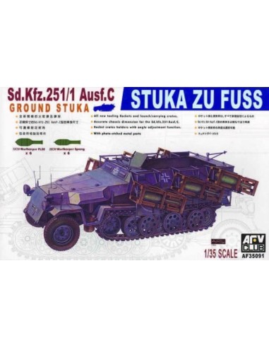 SDKFZ 251/1 AUSF C STUKA ZU FUSS 