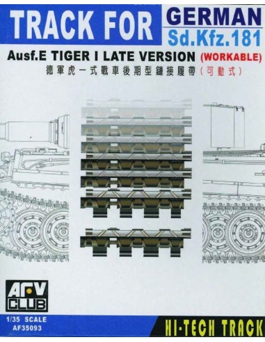 TRACKS TIGER I LATE (ARTICULATED) 