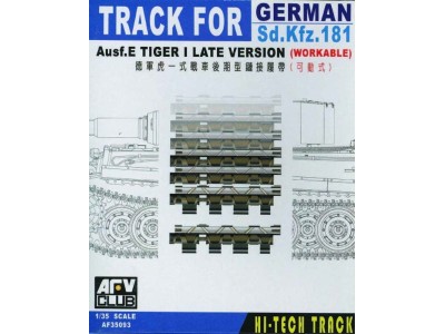 TRACKS TIGER I LATE (ARTICULATED) 