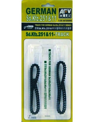 SDKFZ 251 & 11 TRACKS (SOFT RUBBER) 