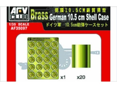 GERMAN 10,5 cm SHELL CASE 