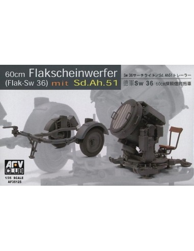 SW-36 / 60 cm SEARCHLIGHT w/SDANH 51 TRAILER 