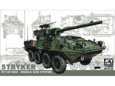 STRYKER w/105mm gun MGS 