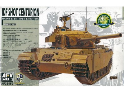 IDF Shot Centurion Mark 5 & 5/1 1967 Early Type 