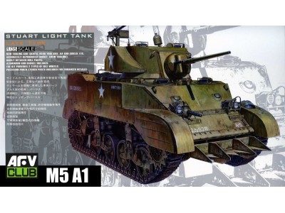 US M5A1 Late type w/Hedgerow cutter 