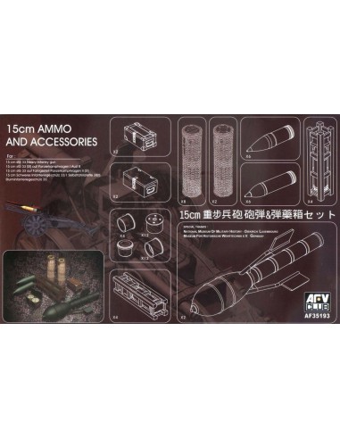 15cm AMMO and Accessories 