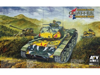 M24 Chafee tank Korea war vision 