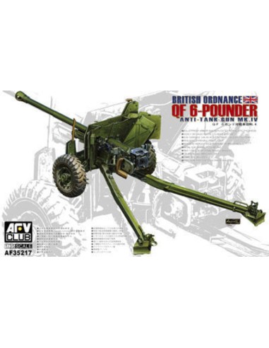 British Mk.4 6pdr Anti-tank Gun 
