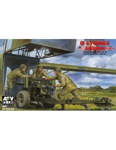 British Mk.4 6pdr airborne anti-tank Gun 